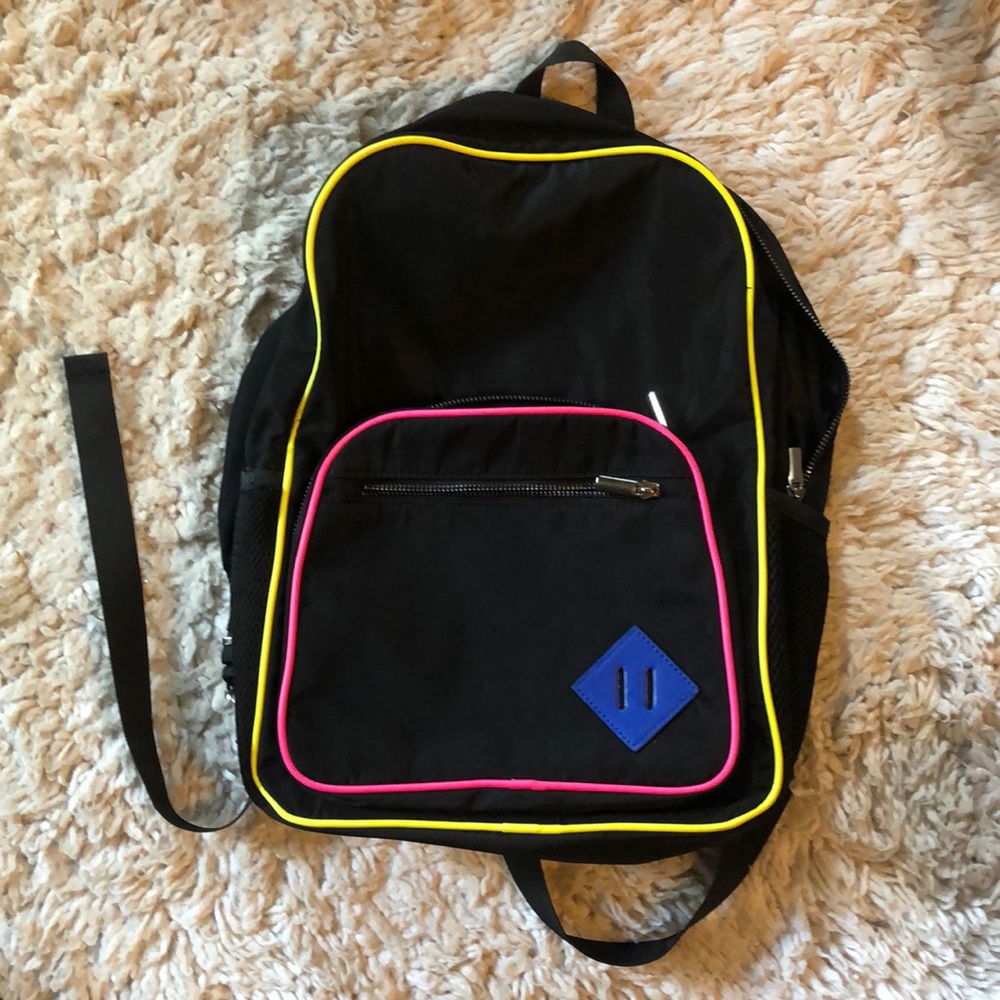 Neon backpack from target